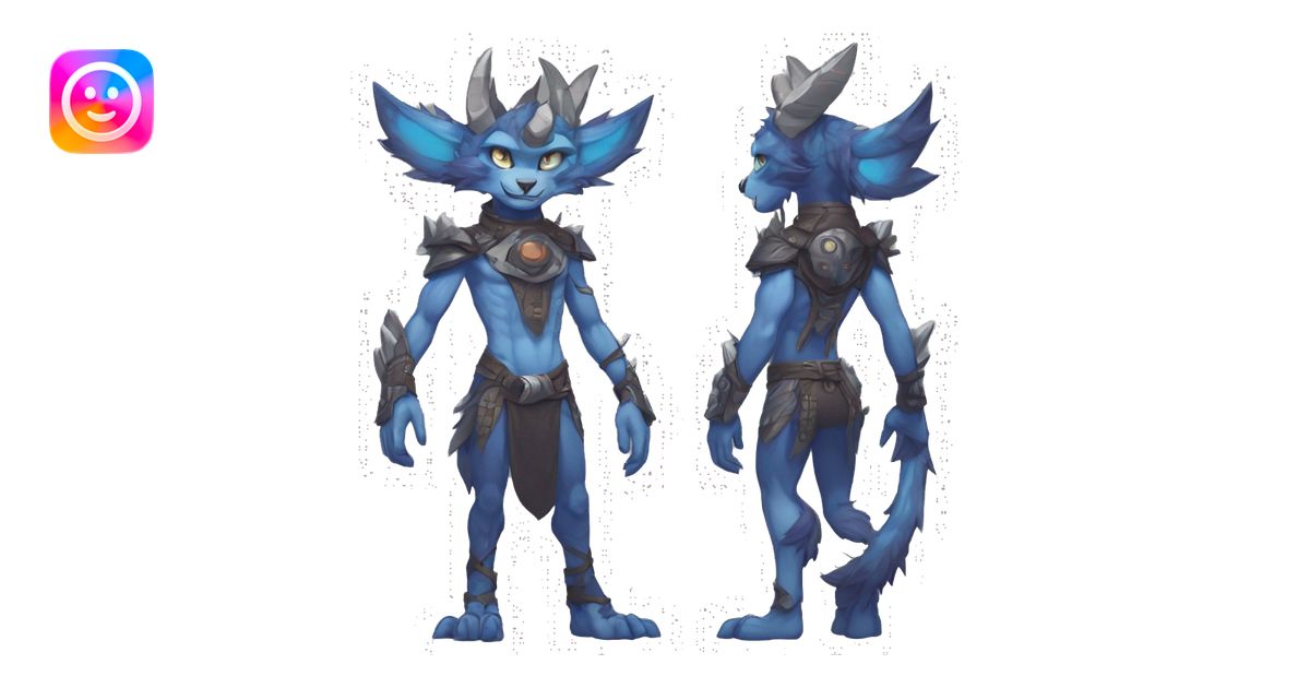 Anthro cool edgy Vernid-WickerBeast-Protogen-Primagen-Fakémon Full Body ...