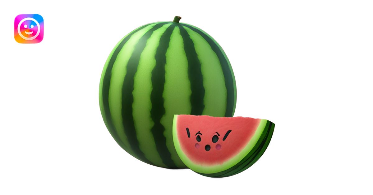 watermelon emoji | AI Emoji Generator