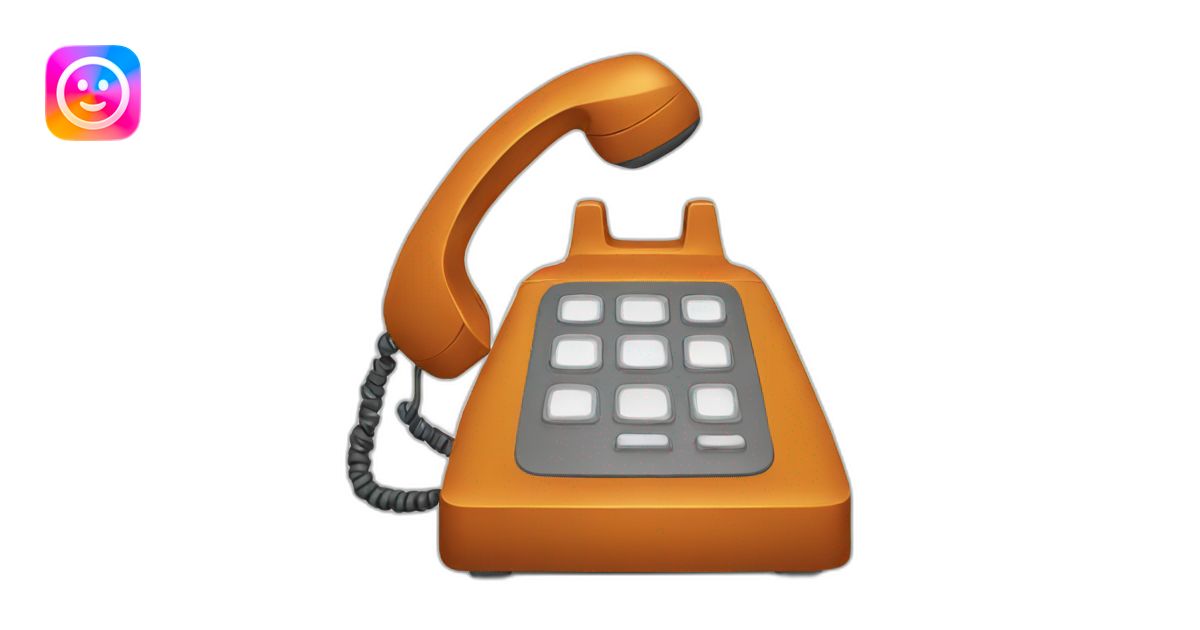 Call Phone emoji | AI Emoji Generator