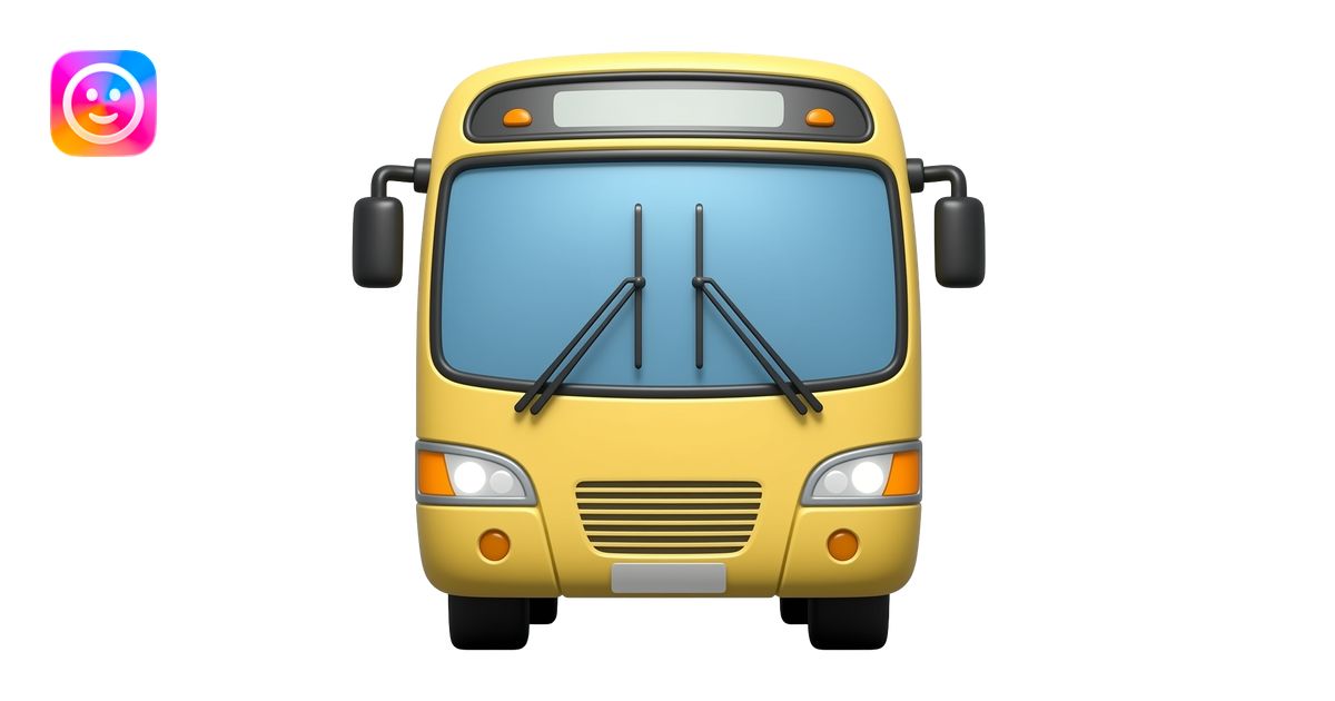 bus emoji | AI Emoji Generator