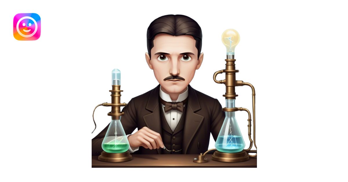 Nikola Tesla – Cinematic Realistic Portrait of Nikola Tesla, depicted ...
