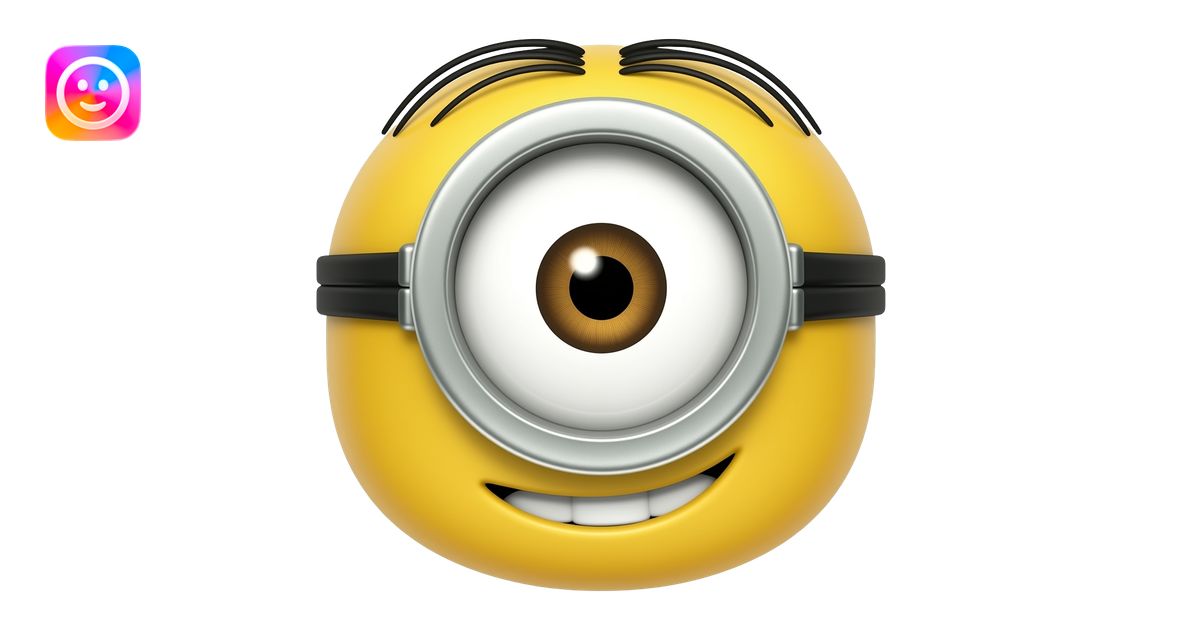 minions movie logo emoji | AI Emoji Generator