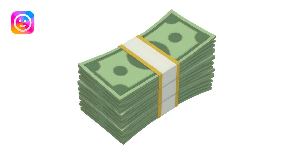 money emoji | AI Emoji Generator