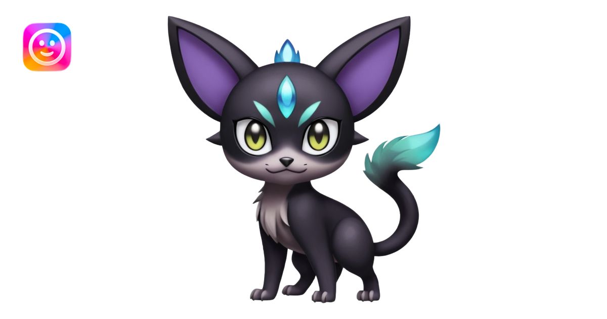 Smooth Edgy Cool Dark Dusky Gloomy Meloetta-Purrloin-Gatomon-Trico ...