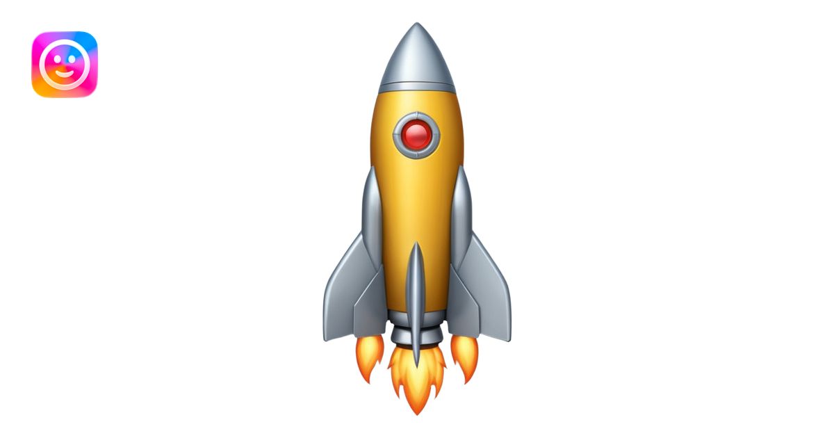Rocket emoji | AI Emoji Generator