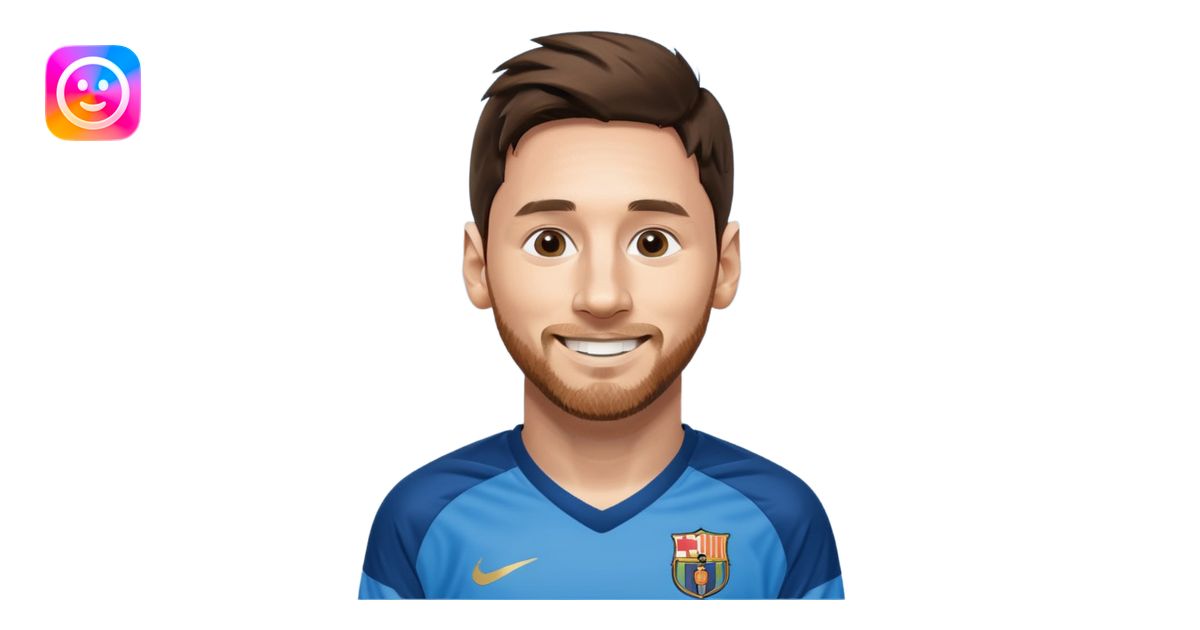 create a messi icon - inspired by airbnb category icons emoji | AI ...