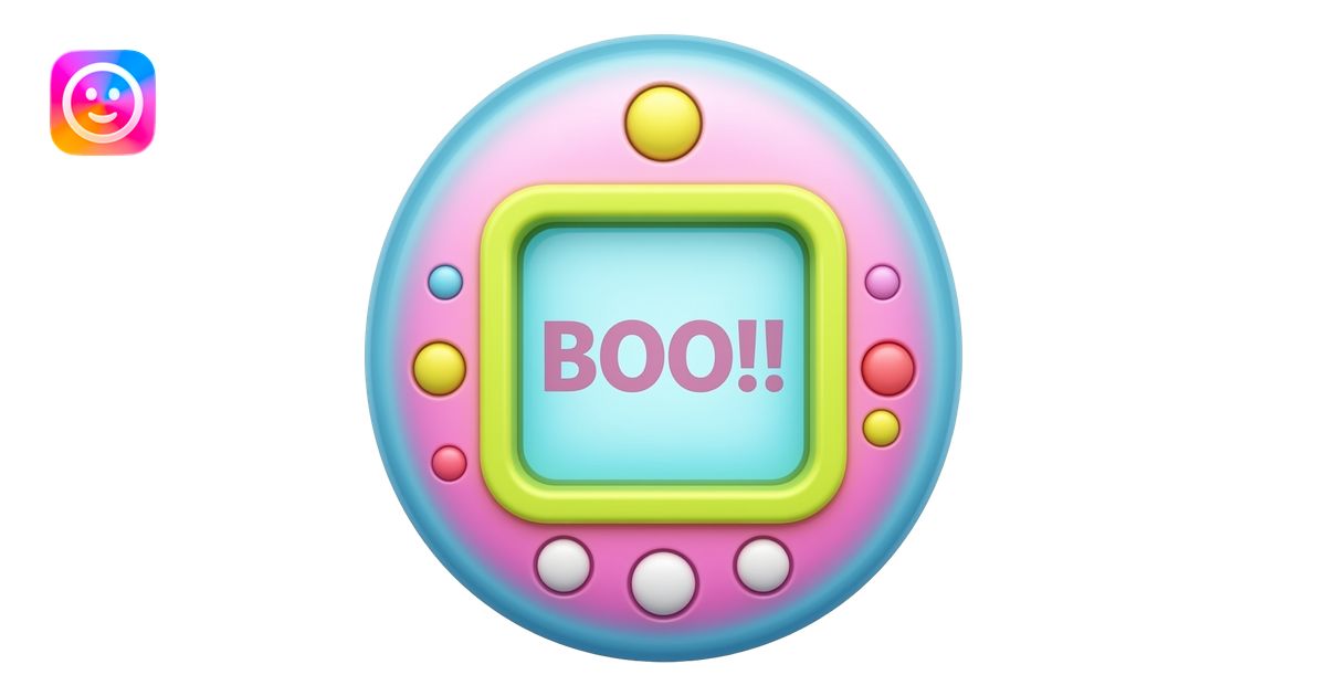 THE KAWAII CUTECORE TAMAGOTCHI THAT SAYS 
