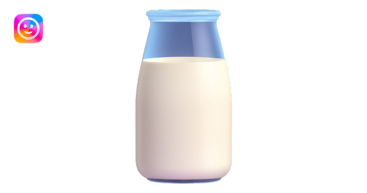 milk emoji | AI Emoji Generator