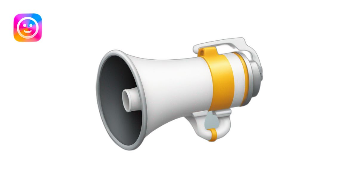 megaphone-emoji-ai-emoji-generator