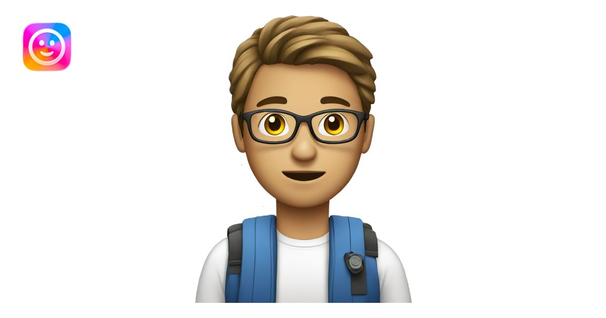 student with Computer emoji | AI Emoji Generator