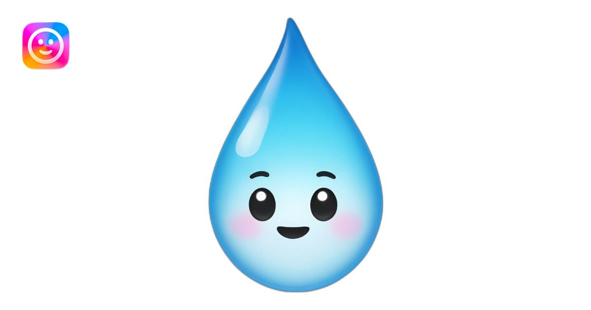 droplet emoji emoji | AI Emoji Generator