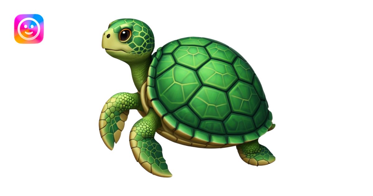 Turtle emoji | AI Emoji Generator