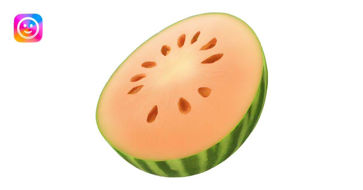 melon emoji | AI Emoji Generator