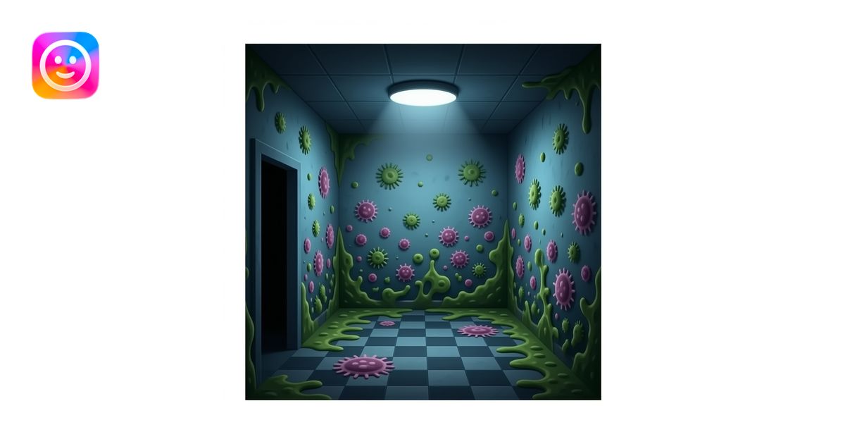The backrooms c bactéria emoji | AI Emoji Generator