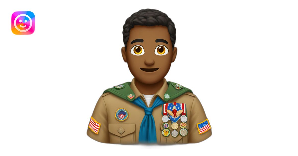 Eagle Scout emoji | AI Emoji Generator
