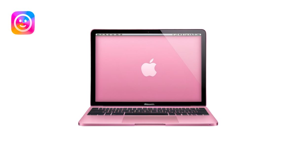 pink MacBook laptop emoji | AI Emoji Generator