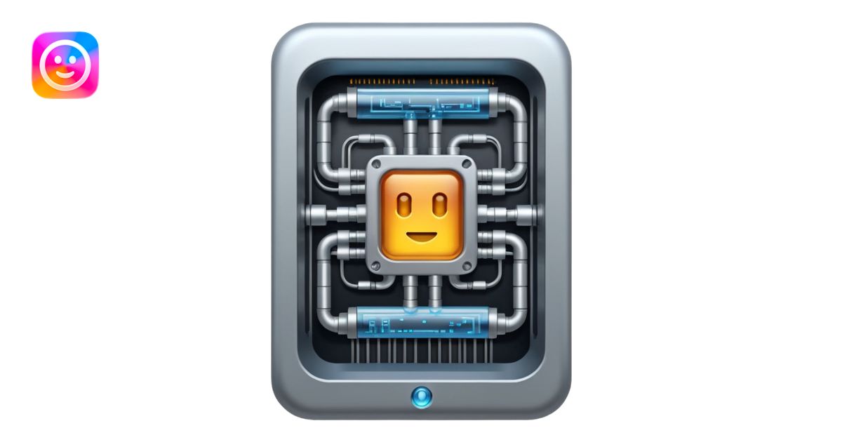 A Quantum Computer machine emoji | AI Emoji Generator
