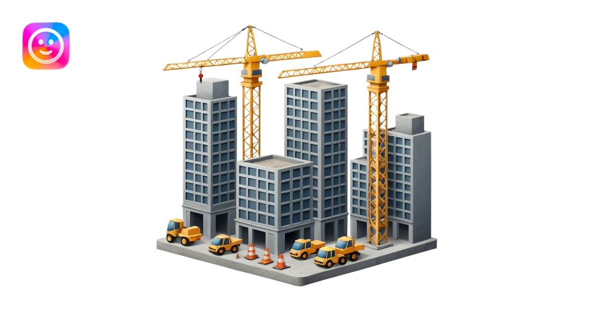 City Construction emoji | AI Emoji Generator