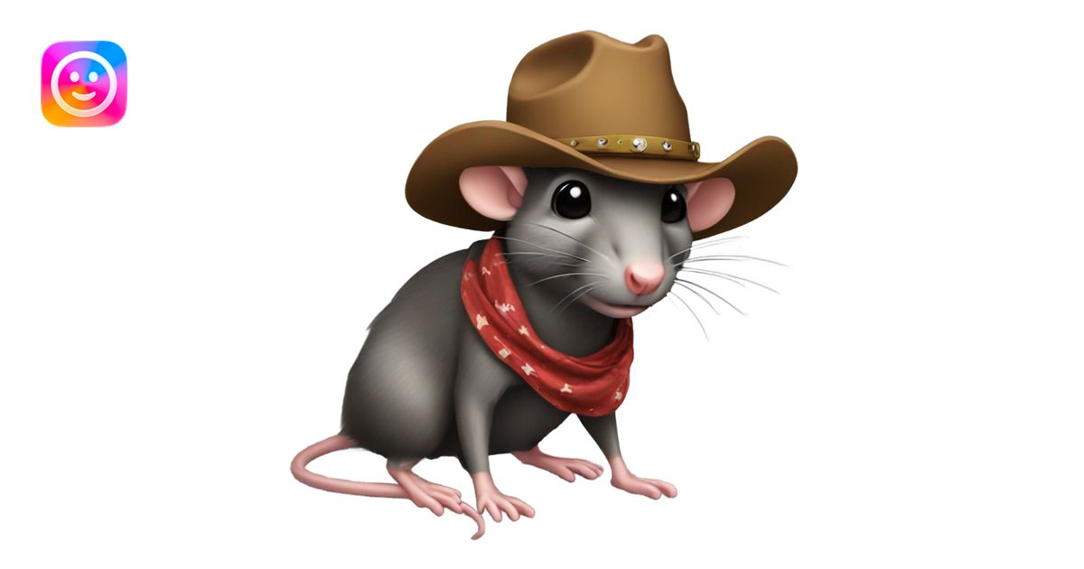 cowboy rat emoji | AI Emoji Generator