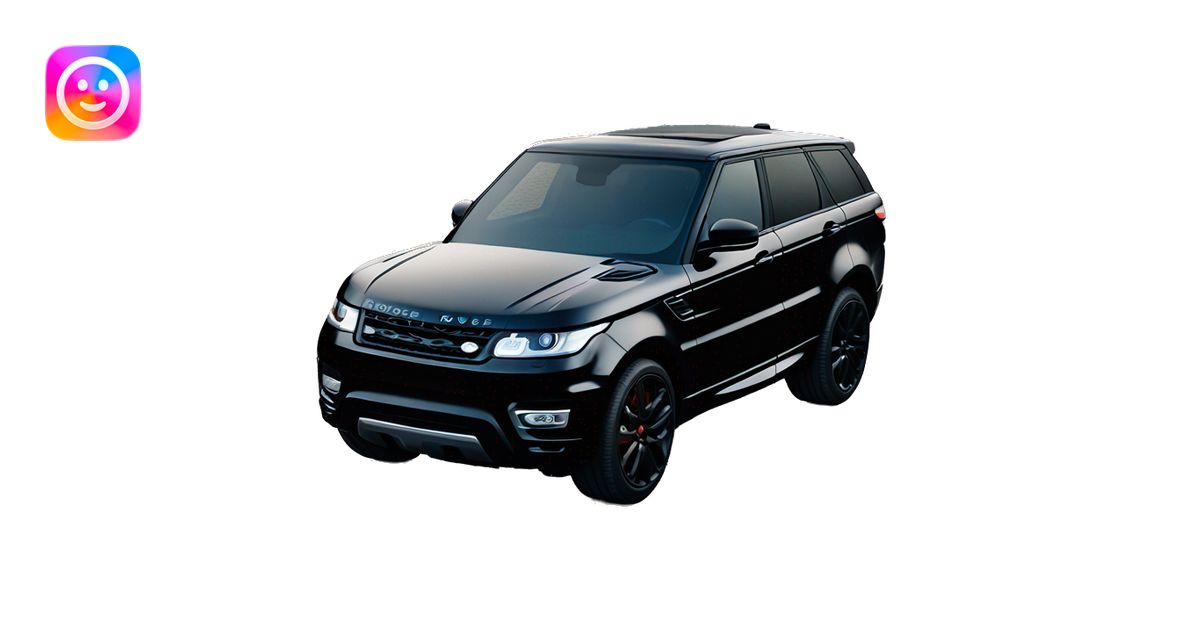 Black Range Rover sport 24 edition emoji | AI Emoji Generator