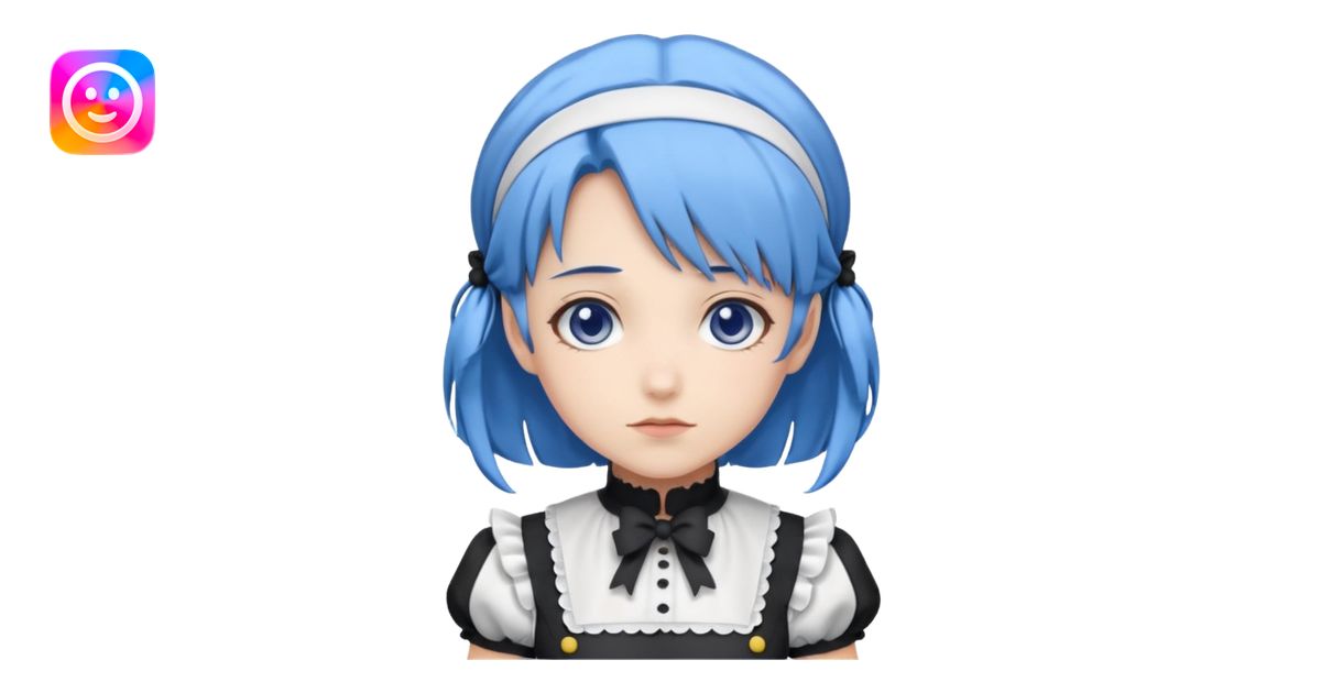 Rem из re zero emoji | AI Emoji Generator
