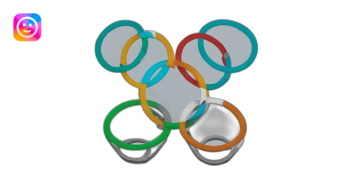 An arduino with olympics rings emoji | AI Emoji Generator