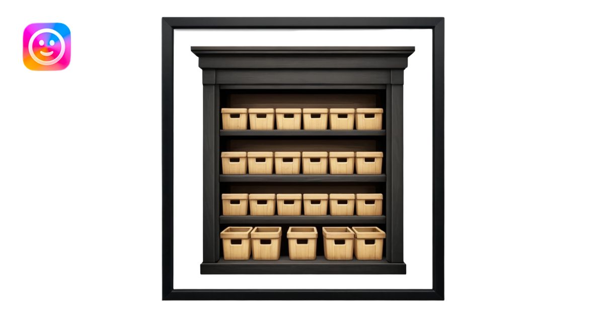storage shop olden times emoji | AI Emoji Generator
