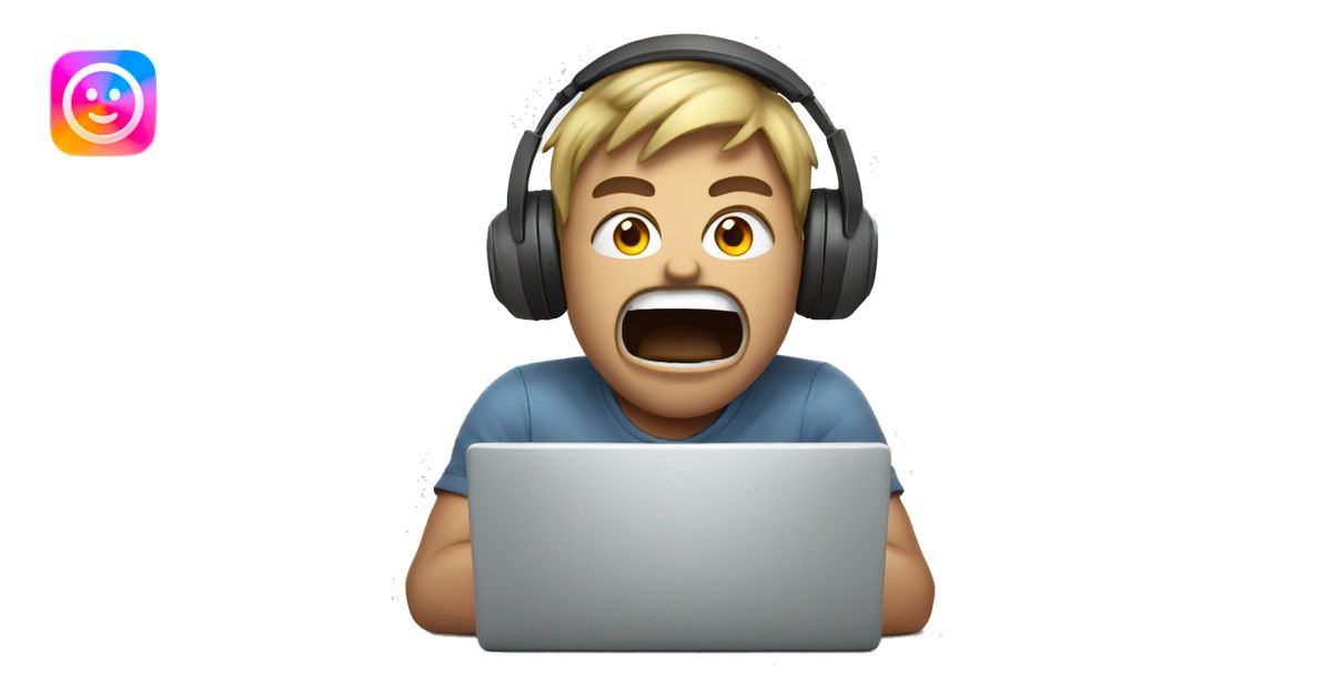 Tech support rage emoji | AI Emoji Generator