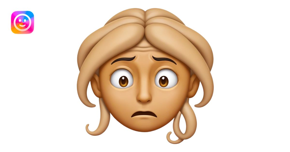 create a custom emoji of a character inspired by Swarley, featuring a ...