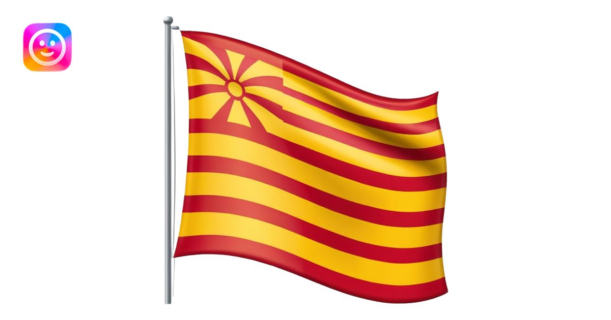 catalonia-flag-emoji-ai-emoji-generator