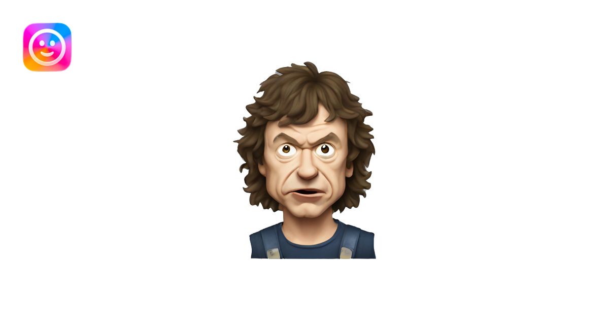 angus young from acdc emoji | AI Emoji Generator