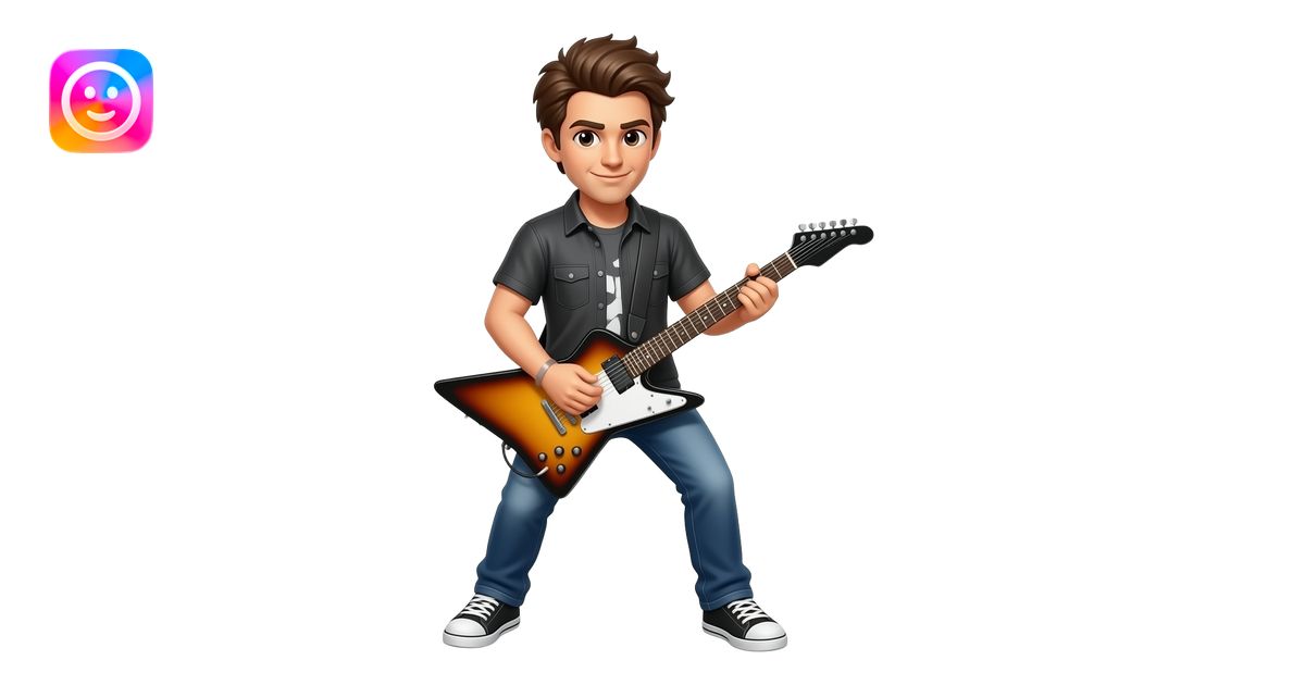 Rock N Roll emoji | AI Emoji Generator