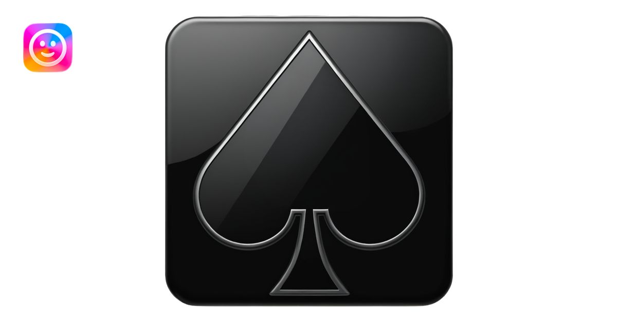 symbol of spades emoji | AI Emoji Generator