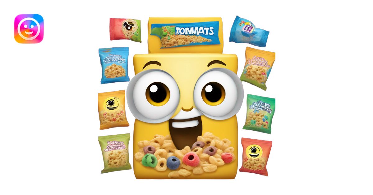 cereal box emoji | AI Emoji Generator