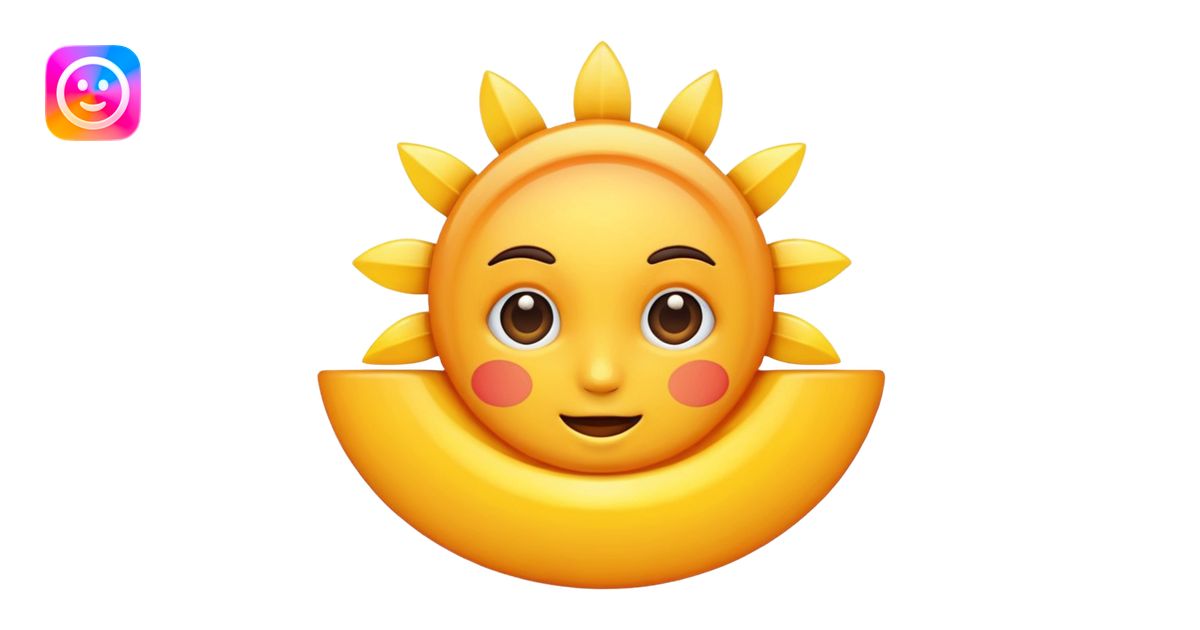 Sunrise emoji | AI Emoji Generator