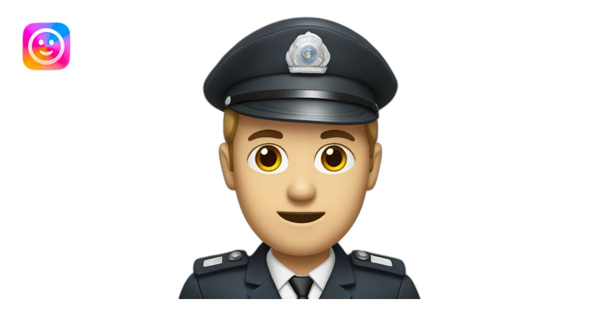 Customs officer emoji | AI Emoji Generator