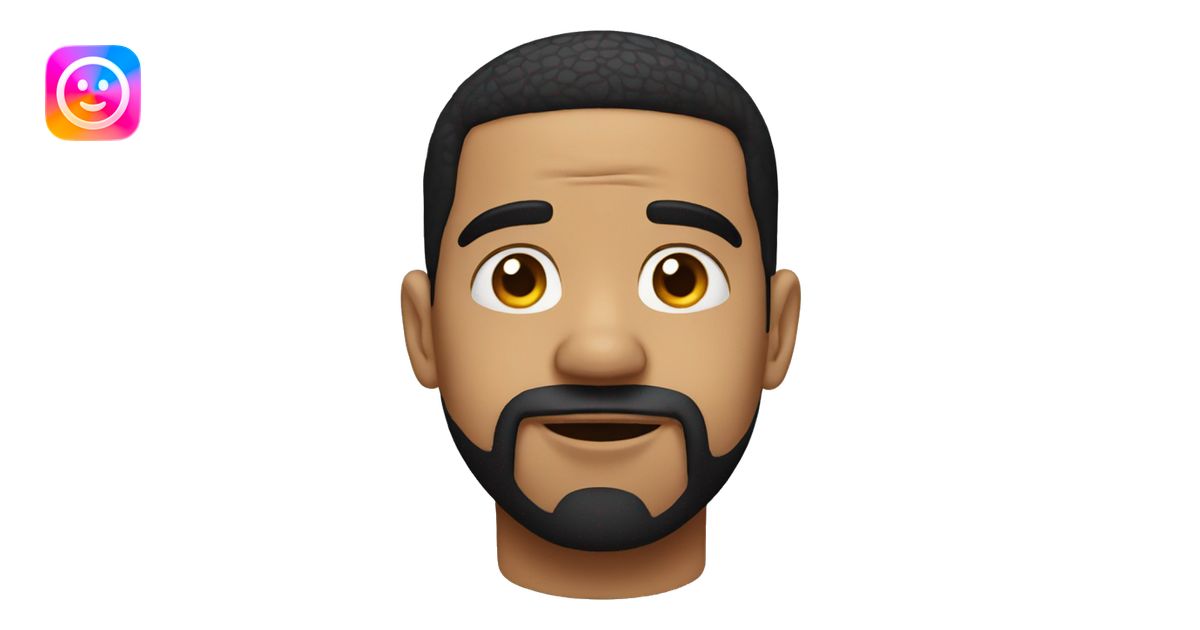 Drake with tears rolling down his face emoji | AI Emoji Generator