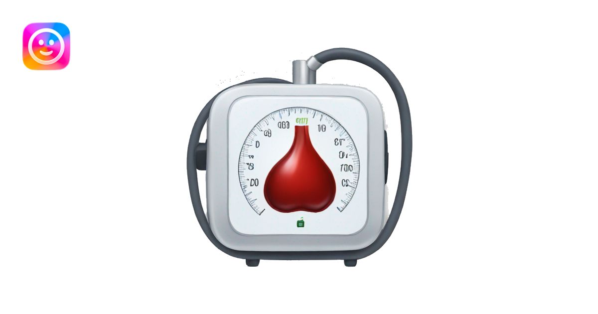 blood pressure emoji | AI Emoji Generator