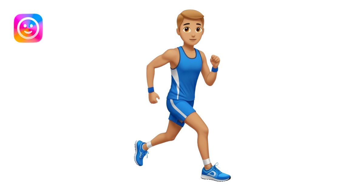 jogger emoji | AI Emoji Generator