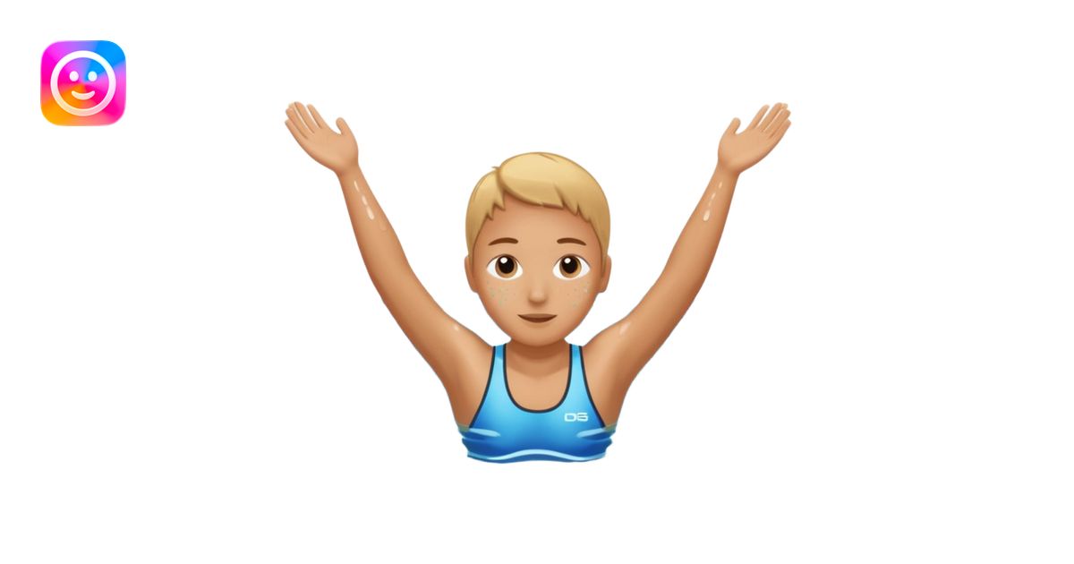 person swimming laps in pool zoomed out showing lap swiming back stroke ...