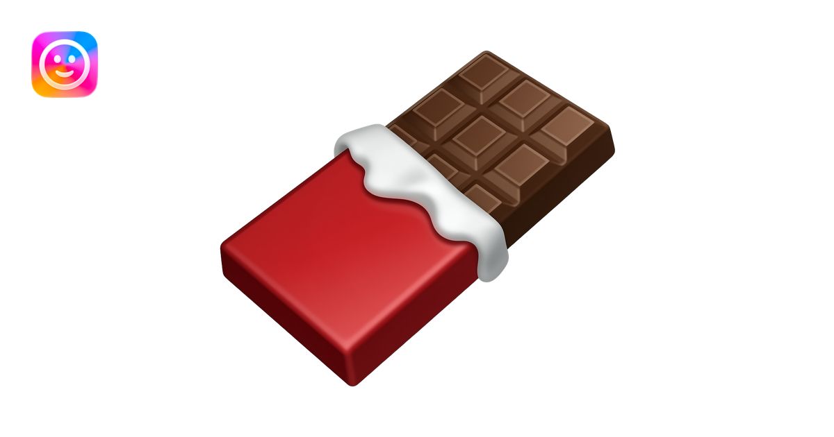 chocolate bar emoji | AI Emoji Generator