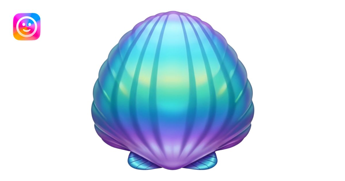 transparent shell emoji | AI Emoji Generator