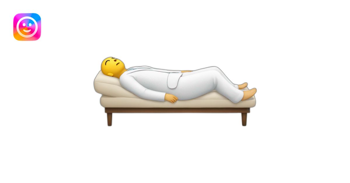 A person lying down emoji | AI Emoji Generator
