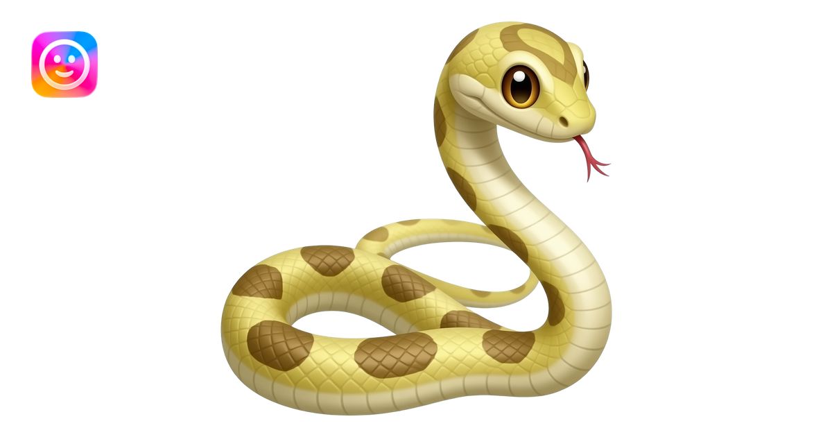 snake emoji | AI Emoji Generator