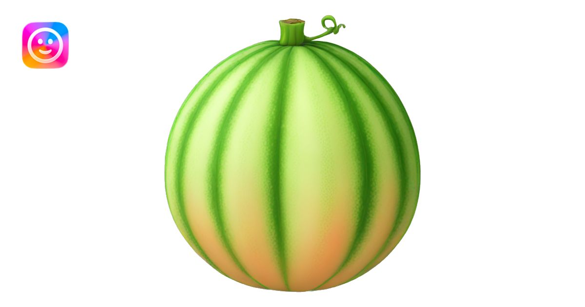 melon emoji | AI Emoji Generator