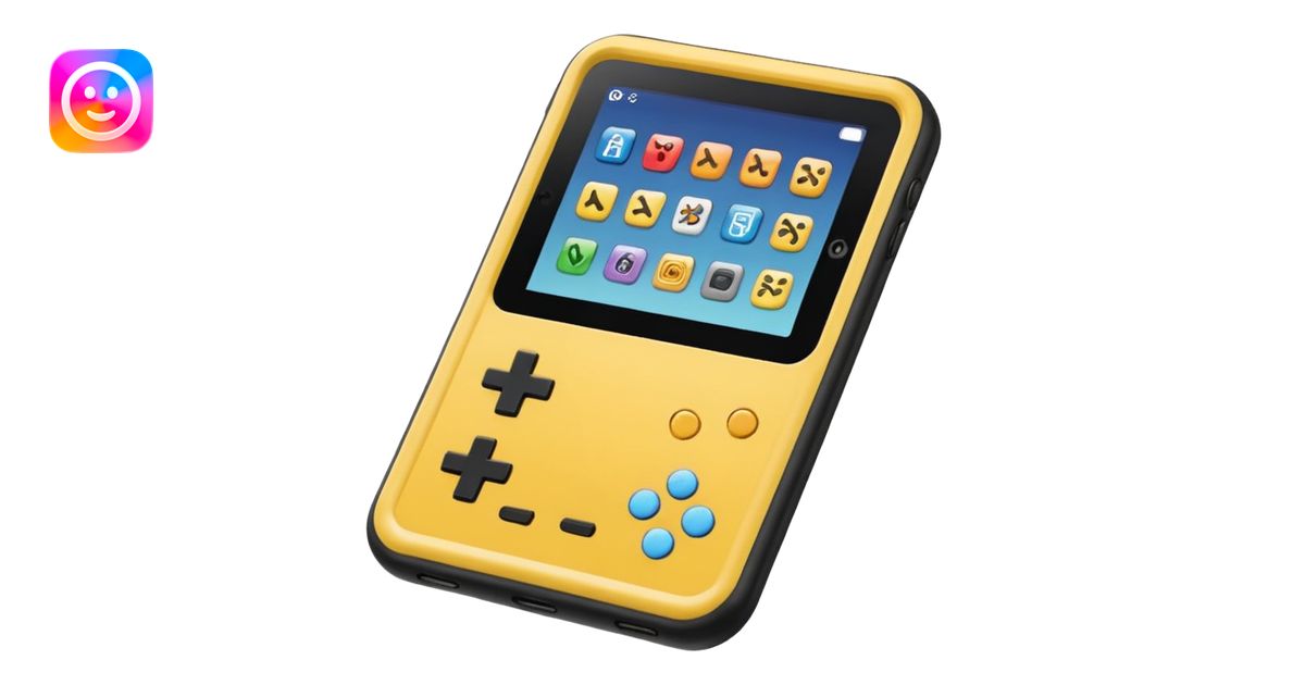 handheld console 2000s emoji | AI Emoji Generator