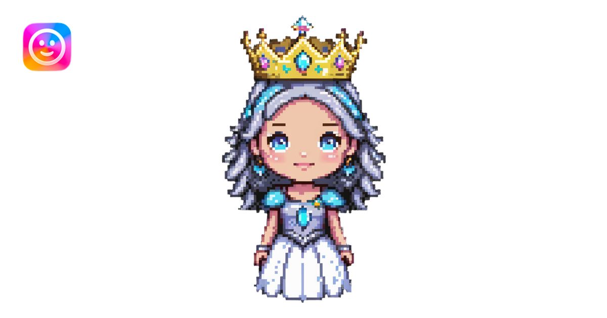 princess with crown and tiara emoji | AI Emoji Generator