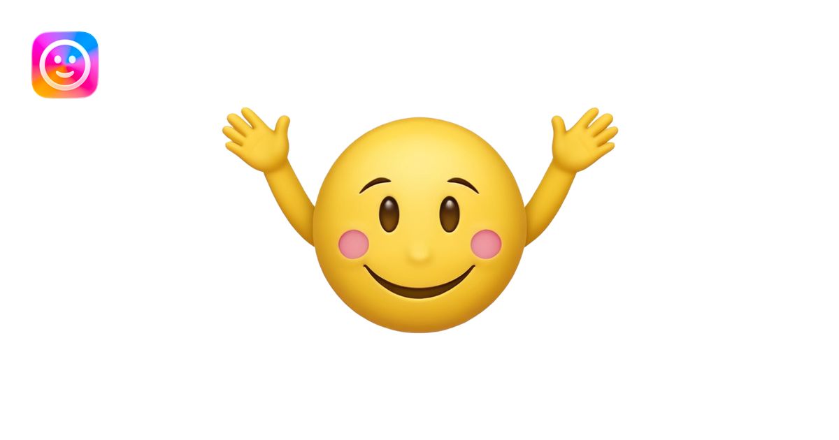 A smiley face between two legs looking forward emoji | AI Emoji Generator