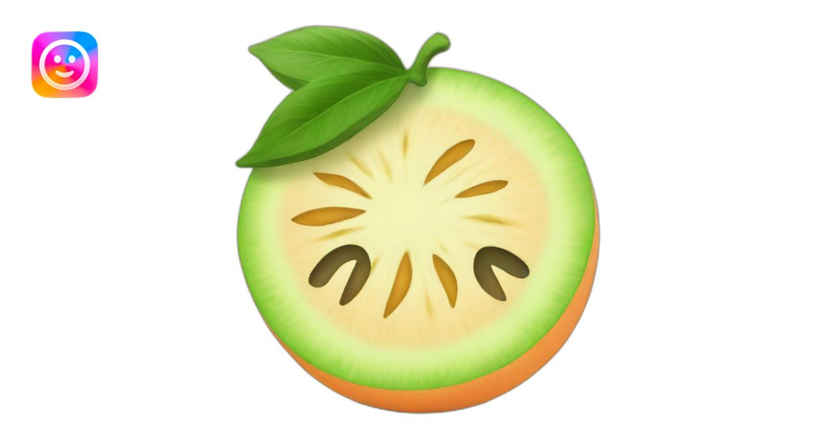 Melon emoji | AI Emoji Generator