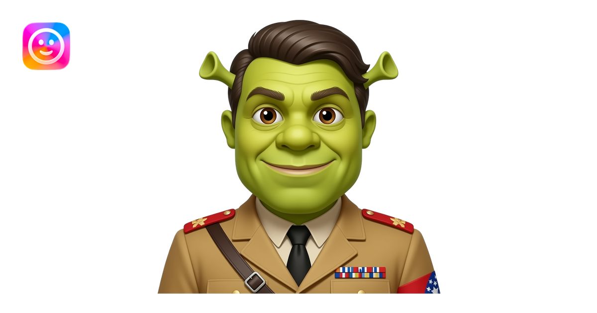 hitler shrek emoji | AI Emoji Generator